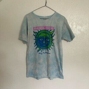 Sublime Blue Tie Dye T - Shirt